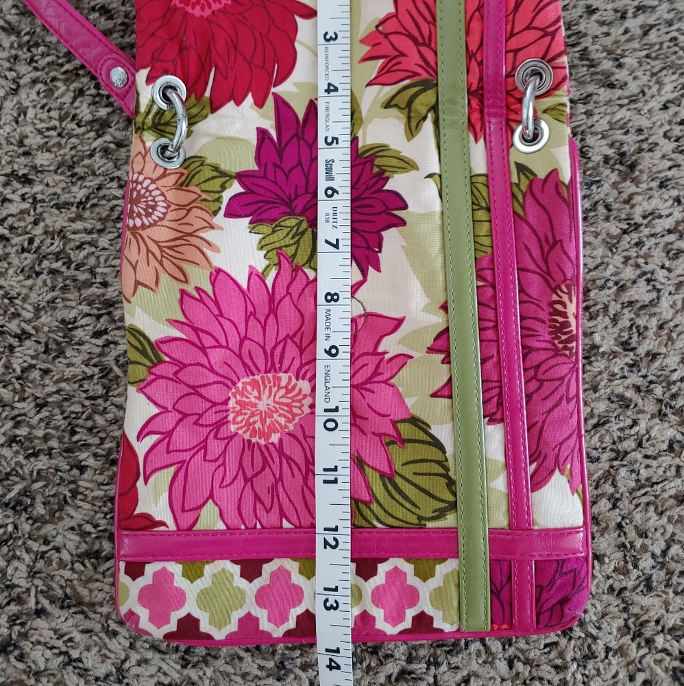 Vera Bradley Crossbody/Fold Pink Floral Flipster - Picture 8 of 8